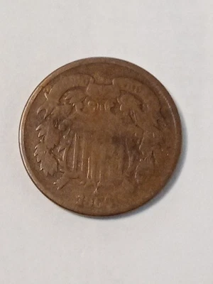 1865 Two Cent Nickel - Image 1 of 4