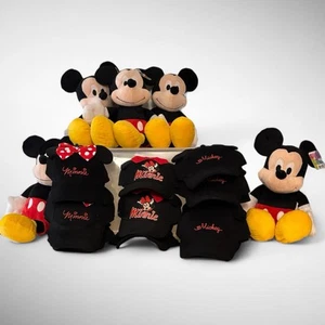 Reseller Inventory Reduction 25 Mickey Mouse Baseball Cap Kids Disney 6 Plush - Picture 1 of 5