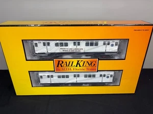 MTH Rail King 30-2372-3 MTA World's Fair R-12, 2-Car Non Powered Subway Set - Picture 1 of 11