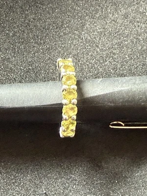 Sterlingsilberring mit Peridot - Bild 1 von 3