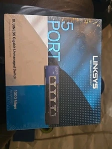 Linksys 5 Port Business Gigabit Unmanaged Switch 1000Mbps LGS105 - Photo 1/2
