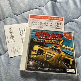 DC Car Monaco Grand Prix Racing Simulation 2 Dreamcast
