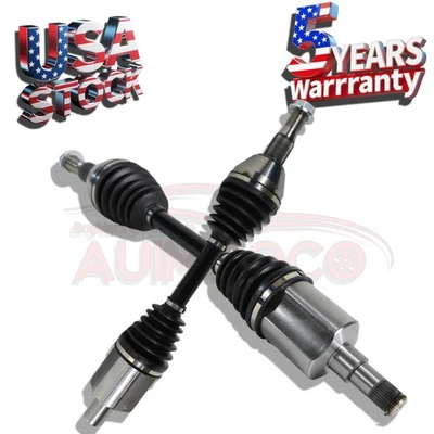 Conjunto de 2 ejes delanteros CV para Oldsmobile Silhouette 1999 2000 2001 2002 2003 2004 Foto 1 de 4