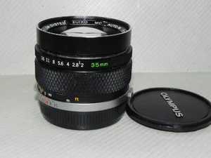 [Excellent+] Olympus OM System Zuiko MC Auto-W 35mm f/2 f2 Lens From JAPAN - Picture 1 of 5