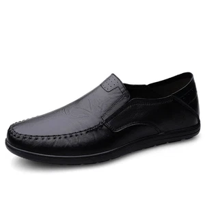 Scarpe casual uomo mocassini bassi slip on fatti a mano scarpe da lavoro traspiranti   - Foto 1 di 27