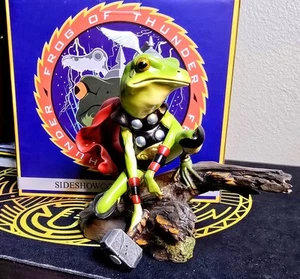 Sideshow Thor Rana Diorama Estatua Busto Nuevo Rana del Trueno - Imagen 1 de 4
