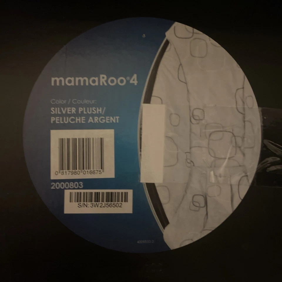 Columpio de peluche para bebé 4moms mamaRoo 4 Bluetooth - plateado Foto 1 de 2