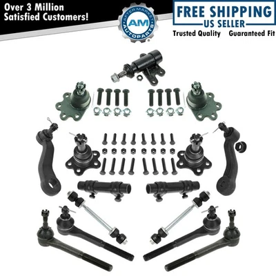 Front Steering Suspension Kit Fits 1993-1999 Blazer K1500 Suburban K2500 Tahoe - Image 1 of 4