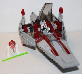 2014 Star Wars Lego set #75039 V-Wing Starfighter 100% complete!