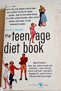 1959 2NDpt THE TEENAGE DIET BOOK RUTH WEST PB/PAPERBACK BOOK - Bild 1 von 5