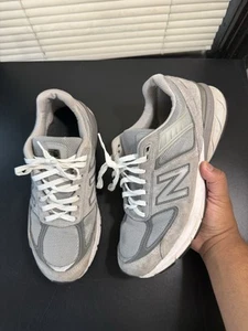 New Balance 990v5 Made in USA Low Castlerock Size 10.5 Decent Condition - Picture 1 of 14