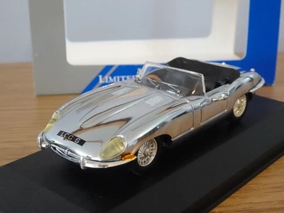 CORGI LLEDO VANGUARDS JAGUAR XJ XJ6 CHROME CAR MODEL VA04908 LCC6 1:43 - Image 1 of 3