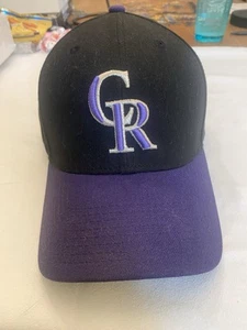Gorra Colorado Rockies Correa Trasera Negra Púrpura MLB Béisbol Ajustable Nueva Era - Imagen 1 de 7