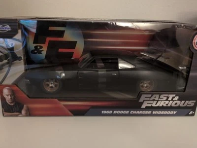 Jada Toys Fast and Furious 1968Dodge Charger Widebody 1 24 Die-Cast - Image 1 of 2