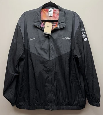 NUEVA Chaqueta Nike Sportswear Breaking Windrunner Para Mujer Negra Gris Talla 2XL Foto 1 de 4