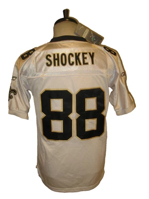 NFL NEW ORLEANS SAINTS JEREMY SHOCKEY #88 CAMISETA REEBOK SUPERBOWL JUVENIL GRANDE Foto 1 de 4