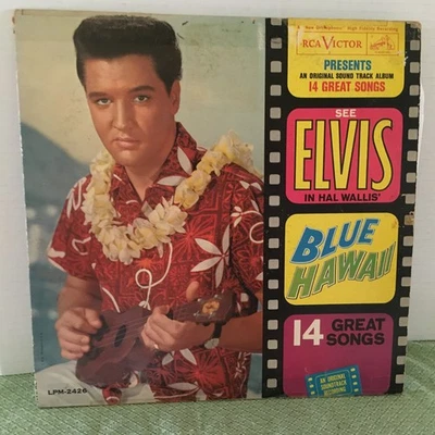 Elvis Presley Blue Hawaii Original 1961 RCA Mono Lp LPM-2426 - Image 1 of 4