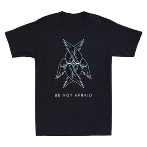 Biblically Accurate Angel Seraph Be Not Afraid Funny Quote Vintage Men's T-Shirt - Picture 1 of 8