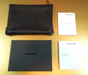 2017-2023 MCLAREN 540C /570 COUPE,SPIDER,GT SPORTS SERIES OWNERS MANUAL SET - Picture 1 of 21