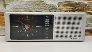SANYO RPM 5002 AM CLOCK RADIO - Imagen 1 de 10