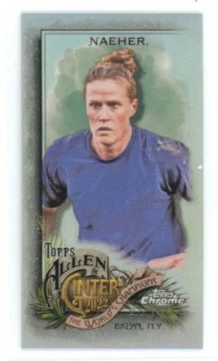 2022 Topps Allen & Ginter Chrome Mini Alyssa Naeher #267 - Image 1 of 2
