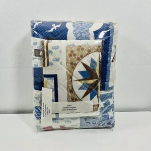 NEW PDK Worldwide Enterprises "Newport" Twin Quilt w Matching Sham 30626 - Picture 1 of 4
