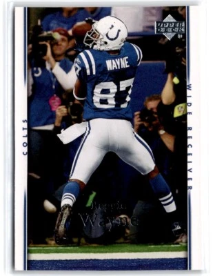 2007 Upper Deck Reggie Wayne Indianapolis Colts #81 - Image 1 of 2