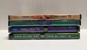 PARIS BY NIGHT DVD LOT (4) THUY NGA VIETNAMESE MUSIC SHOW DUONG XUA DREAMS - Picture 1 of 13