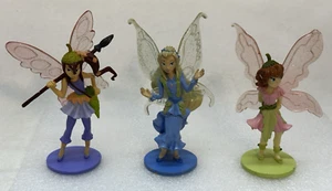 Disney Pixie Hollow Fairies Bess Rani Prilla Fee PVC Figur Cake Topper SET - Bild 1 von 13