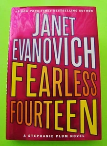SIGNED JANET EVANOVICH - FEARLESS FOURTEEN - 2008 - HARDCOVER + DJ Xlnt+ - Imagen 1 de 5