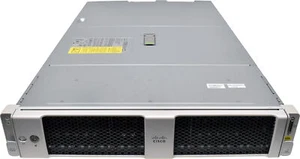 CISCO UCS C240 M5 2x Gold 5122 4-Core CPU 128 PC4 RAM 26 x SFF Raid M5HD 2xRiser - Afbeelding 1 van 8