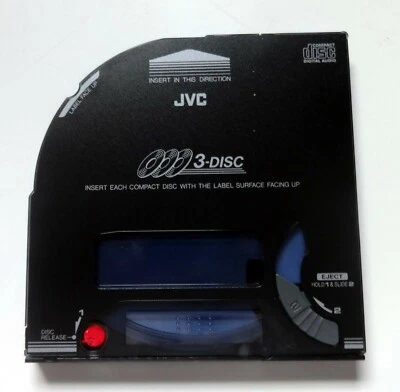 JVC 3 Disc Magazine Holder XC-M30 NOS - VKZ3171-00R - Image 1 of 4