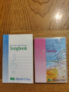Math U See Gamma DVD and Test book PLUS Skip Count/Multiplication Facts Songbook - Bild 1 von 2