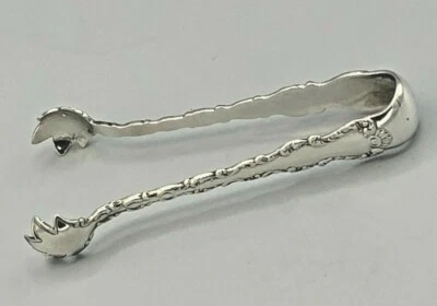 Pinzas de azúcar de plata de ley St. Louis by Watson de 4" Foto 1 de 4