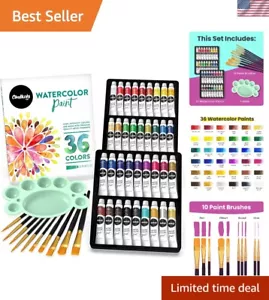 Watercolor Paint Set for Adults, Kids, Beginner & Professional Artists - 36 W... - Picture 1 of 9