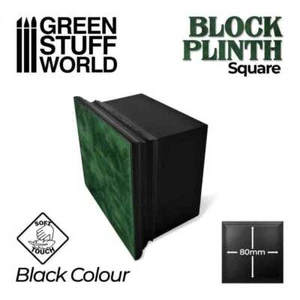 Green Stuff World Square Top Display Plint Black (Measurements: 8x8 cm) - Picture 1 of 1