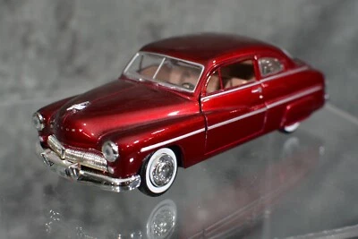 1 24 scale Premium Die Cast 1949 Mercury Coupe Metallic Red Car - Image 1 of 3
