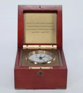Vintage 1987 Tiffany & Co. New York Stock Exchange Clock International Chemical - Picture 1 of 9