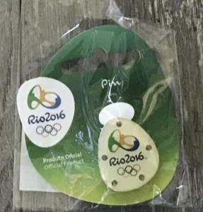 AUTHENTIC OFFICAL 2016 RIO OLYMPIC/PARALYMPIC LOGO MASCOT PINS - Picture 1 of 20