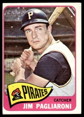 1965 Topps Jim Pagliaroni Pittsburgh Pirates #265 - Image 1 of 2