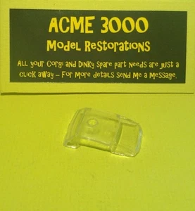 Matchbox 8E Ford Mustang Reproduction Repro - Clear Plastic Window Unit - Picture 1 of 1