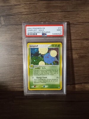 Pokemon Jumpluff 11/109 EX Team Rocket Returns Holo Rare - PSA 9 MINT! - Image 1 of 2