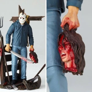 Figura de acción Kaiyodo Friday The 13th Revoltech ciencia ficción súper posable Jason - Imagen 1 de 10