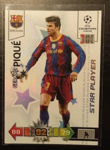 2010-2011 Panini Adrenalyn XL UEFA Champions League Gerard Pique Star Player - Zdjęcie 1 z 1