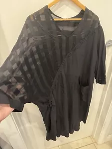 π¨π¨π¨ ON SALE π¨π¨π¨ Maud Dainty NWT Black Silk Dress - Picture 1 of 7
