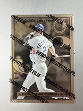 1996 Leaf Steel Todd Hollandsworth #13 Los Angeles Dodgers with Protective Film