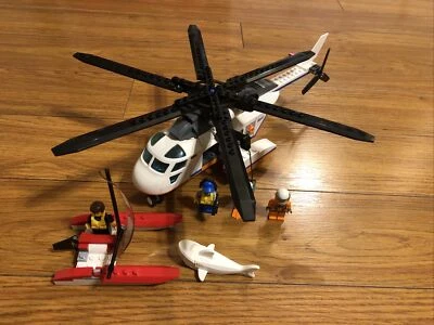 LEGO CITY 60013 Coast Guard Helicopter 100% Complete, With Instructions, No Box - Image 1 of 4