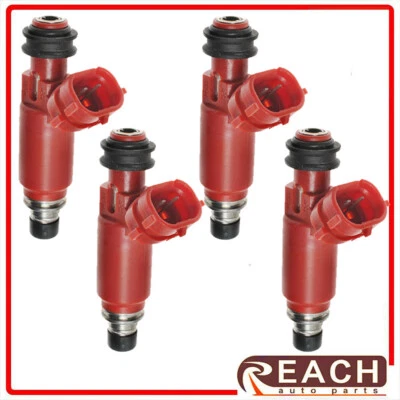 4 inyectores de combustible 1571052G00 aptos para Suzuki Swift 1,3 L L4 2000 2001 FJ325 Foto 1 de 4