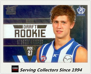 2011 Select AFL Infinity Draft Rookie Card DR2 Kieran Harper (North Melbourne)