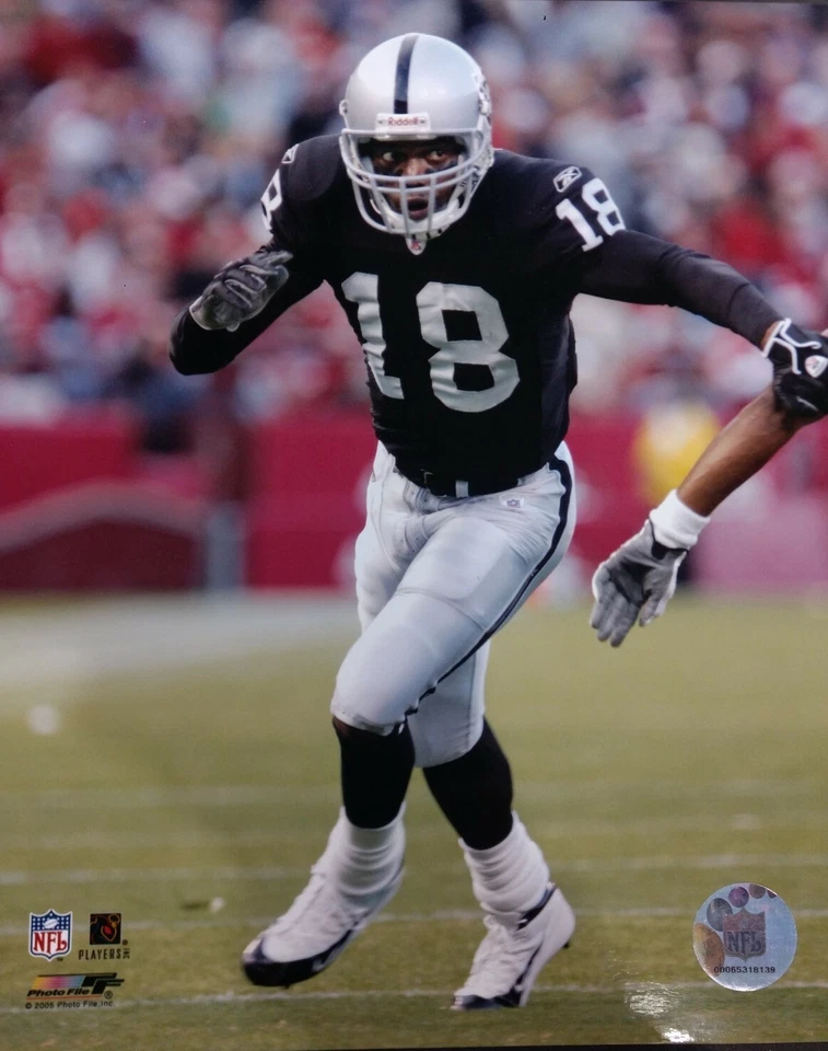 Randy Moss 2005 Oakland Raiders 8X10 foto #2 Oakland Raiders Foto 1 de 1